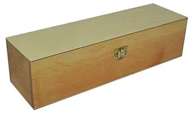 Imagen del producto de Solidchoice: Caja de madera para guardar vino, con acabados de lujo