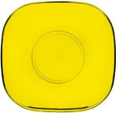 Produktbild von Glasteller Spring Colour 12,4 cm gelb