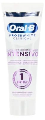 Immagine prodotto di Dentifricio sbiancante intensivo Oral-B Pro 3D White Clinical, 75 ml