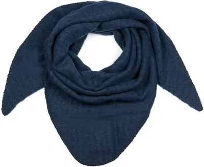 Produktbild von styleBREAKER Damen Strick Dreieckstuch meliert | großes Halstuch 188x80 cm | weiche Viskose & Wolle | wärmendes Schultertuch für Herbst & Winter