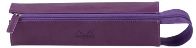 Image de Rhodia, trousse à crayons solide, rectangulaire 23x5x5 cm, violet