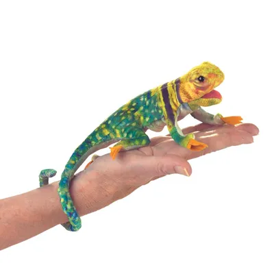 Produktbild von Folkmanis Handpuppe Eidechse 23 cm