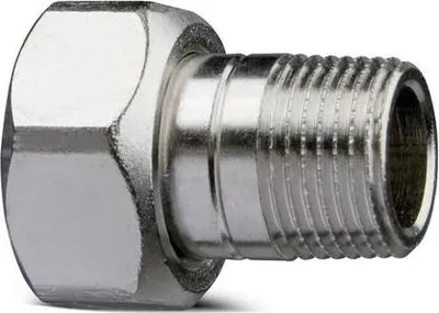 Produktbild von HEIMEIER Heizkörper-Anschlussverschr. R 3/8 x M 22, AMETAL-C vernickelt