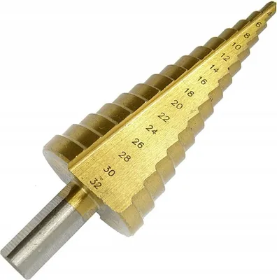 Produktbild von ELMAX | Stufenbohrer, 4-32mm, Metallbohrer