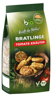 Produktbild von Bratlinge Tomate Kräuter herzhaft würzig lecker vielseitig 300g