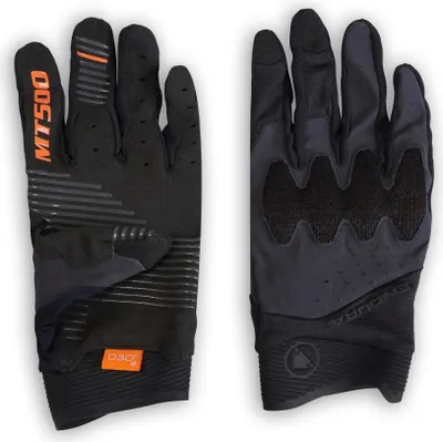 Zdjęcie produktu dla Rękawiczki Endura MT500 D3O® II czarne M – rękawiczki MTB z ochraniaczami kostek D3O® Ghost...