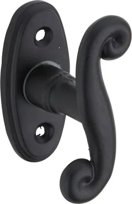 Image de Bouton de fenêtre Coq, noir - THIRARD