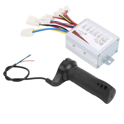 Produktbild von E-Bike Controller Set,E-Bike Controller und Lenker,Elektrofahrrad Controller Set,E-Bike Controller Lenker Set,E-Bike Daumengasgriff,Elektrofahrrad Bürstencontroller Kit