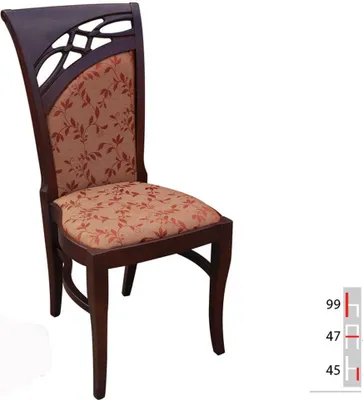 Immagine prodotto di Sedia In Legno Massiccio Sedia Da Pranzo Sedia In Pelle Di Design Sedie Sedie Da Pranzo K51