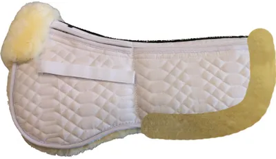 Produktbild von Engel Reitsport Lammfell Korrektur Aufpolster Sattelkissen SAKIS2AP Weiß/Med. M (16 - 17,5 Inch) 56cm