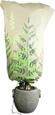 Produktbild von Winterschutz Videx Mega Vlieshaube 'Farn' H180xB120 beige/gr