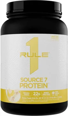 Produktbild von Rule1 R1 Source7 Gelato Protein (2lbs) Banana Crème - Eiweiße - Protein-Mischung