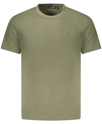 Produktbild von Herren T-Shirt Grün, Regular Fit, Rundausschnitt, 100% Baumwolle