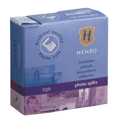 Produktbild von Fotosticker - Henzo - Klebestreifen - 250 Stück - Transparent