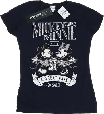 Produktbild von Disney - "Great Pair" T-Shirt für Damen BI31697 (M) (Marineblau)