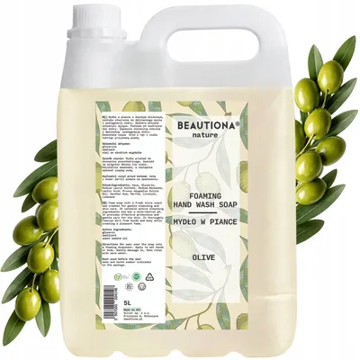 Obrázek produktu pro Beautiona Olive pěnové mýdlo do pěnových dávkovačů 5 l