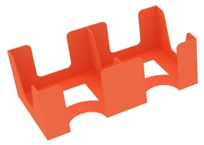 Produktbild von Kartenhalter 2 Fächer Orange für Tiny Epic Dungeons, 240 Karten