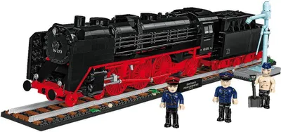 Zdjęcie produktu dla Cobi Trains Executive Edition Lokomotywa parowa DR BR 03 i dźwig wodny 6286