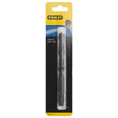 Obrázek produktu pro Stanley STA56015-QZ, Vrtačka, Kov, Rychlořezná ocel HSS-R, 10 kusů