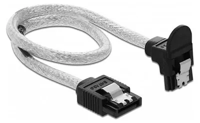 Obrázek produktu pro DeLOCK 85345, 0,3 m, SATA 7-pin, SATA 7-pin, Samec/samice, Přímý, Dolů