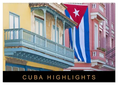 Produktbild von Cuba Highlights (Wandkalender 2027 DIN A2 quer), CALVENDO Monatskalender