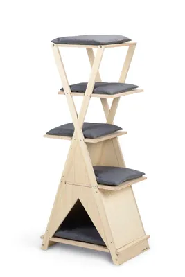 Produktbild von Beeztees Kratzbaum Holz Mirza, 60x40x135cm