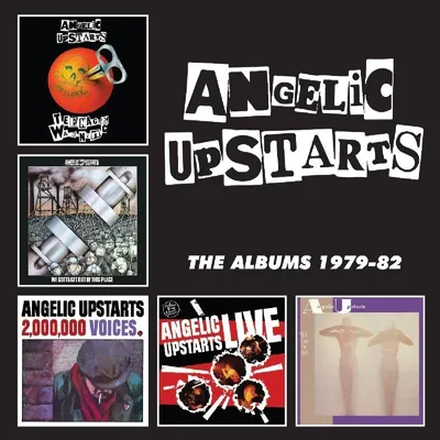 Obrázek produktu pro Cherry Red Records Angelic Upstarts: The Albums 1979 – 82, 5CD Clamshell Boxset, Punk, CD, Angelic Upstarts, Fyzické médium, Dospělý