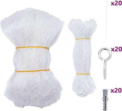 Zdjęcie produktu dla Siatka dla kota przezroczysta 6x3 m Nylon