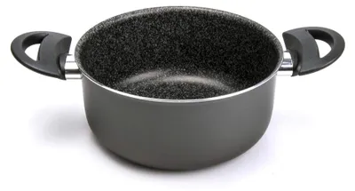Productafbeelding van Alluflon Tradition, Italiaanse kookpan, aluminium, zwart, 22 cm