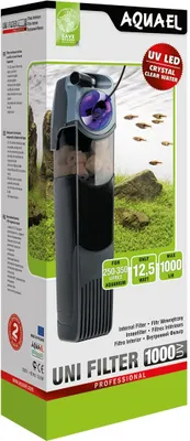 Produktbild von AQUAEL 107404 Aquarienfilter Uni Filter UV 1000 Innenfilter