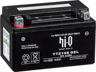 Produktbild von Hi-Q Batterie AGM Gel HTZ10S 12V 8,6Ah für Motorräder und mehr