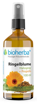 Produktbild von Bioherba Halsspray Ringelblume Extrakt mit Propolis 100 ml