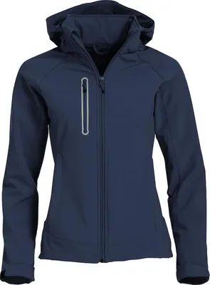 Produktbild von Moderne Damen Jacke Milford 3-Lagen Softshell wasserdicht atmungsaktiv mit abnehmbarer Kapuze