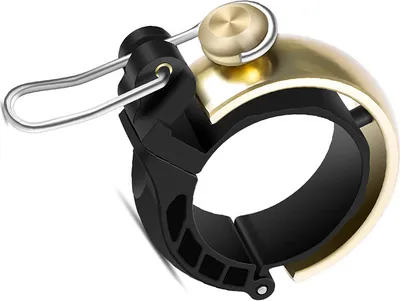 Immagine prodotto di INF Campanello per Bicicletta Nascosto Classico: Suono Chiaro, Design Compatto Oro