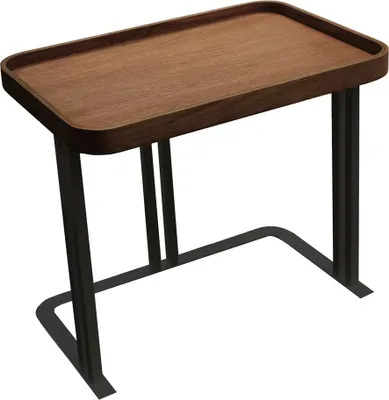 Image de Kaheku Table d'appoint Intaro Noyer 40x40x45h 12701511
