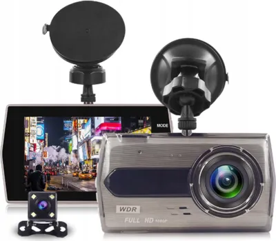Obrázek produktu pro Kamera do auta Záznamník jízdy Video FULL HD Kamera PŘEDNÍ ZADNÍ