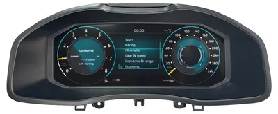 Obrázek produktu pro Digitální přístrojová deska, 12,3palcový displej, podpora více jazyků, pro modely Škoda Kodiaq/Karoq/Kodiak na platformě MQB