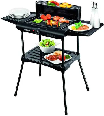 Obrázek produktu pro Unold 58565, 1600 W, Gril, Elektrický, CE;REACH;LFBG;ROHS, Varná stanice, Černá
