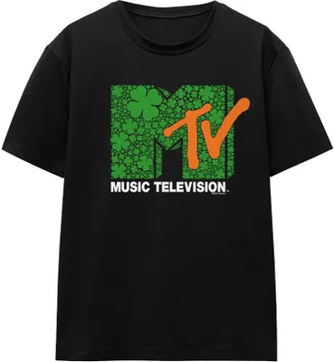 Produktbild von MTV - T-Shirt für Herren/Damen Uni - St Patricks-Tag TV15828 (XL) (Schwarz)