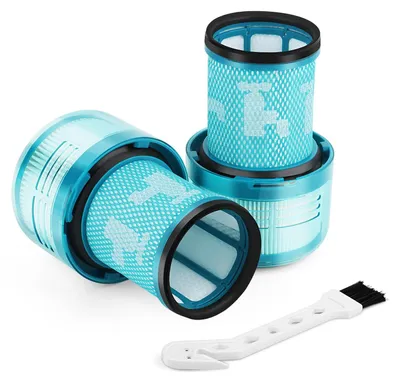 HEPA-Filter für Dyson V12, 2 Stk. + Bürste