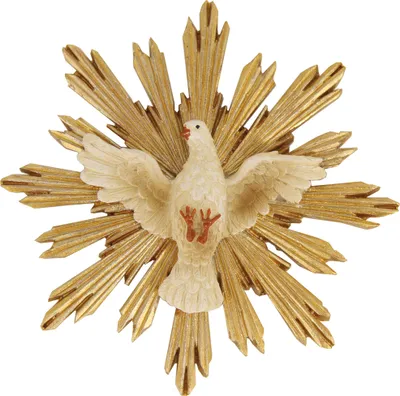Produktbild von Heiligenfigur Heiliger Geist 5 cm Polyresin Deko Figur