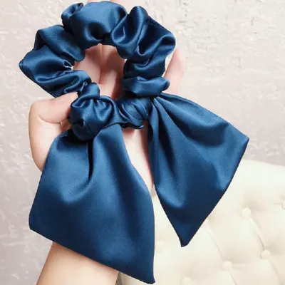 Produktbild von Satin Haarband – Blau KP18287
