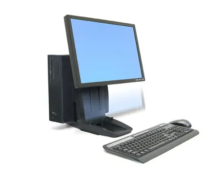 Image de Support d'écran Ergotron Neo-Flex 33-326-085 - Capacité de charge de 7,26 kg - Écrans plats de 609,60 mm - Noir
