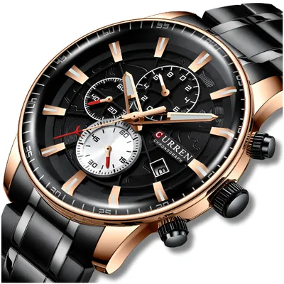 Obrázek produktu pro Pánské Hodinky Curren Classic Elegant Chronograph Date Watch 5 Barev