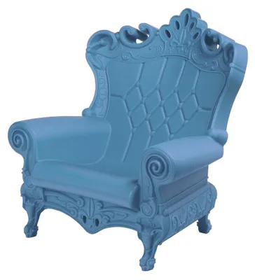 Produktbild von Modernes Design Thronsessel Slide Queen Of Love - Blau