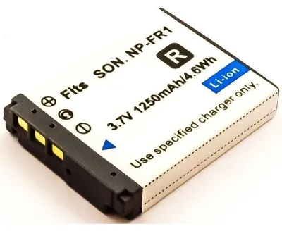 Produktbild von Akku für Pentax DSCP 150 Li-Ion 3,7 Volt 900 mAh schwarz.