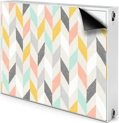 Obrázek produktu pro Magnetický kryt radiátoru Kryt radiátoru obložení Kryt 90x60 cm - tapeta, v, dingbone