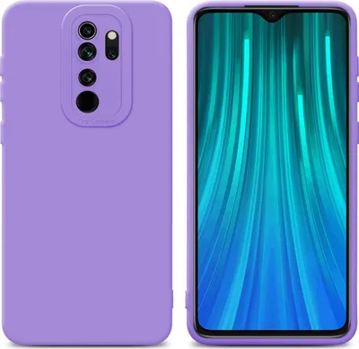 Produktbild von Cadorabo Hülle für Xiaomi RedMi NOTE 8 PRO Schutz Hülle in Lila TPU Silikon Etui Case Handyhülle