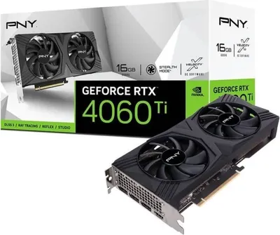 Image de PNY GeForce RTX 4060 Ti 16G VERTO Dual Fan - Cartes graphiques