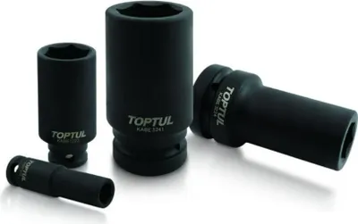 Produktbild von TOPTUL Kraft-Stecknuss KABE1610 78mm Chrom-Molybdänstahl